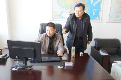 协会李国华秘书长到融达消防保安公司检查指导